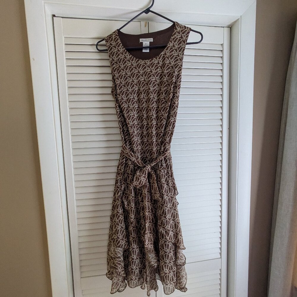 Flowy Ruffle Hem Dancing Dress